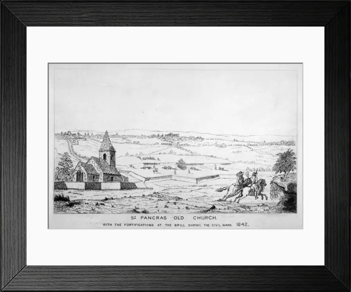 Framed Print : St Pancras Old Church, London Framed Print : St Pancras Old Church, London