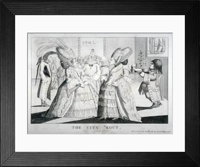 Framed Print : The City rout, 1776 Framed Print : The City rout, 1776