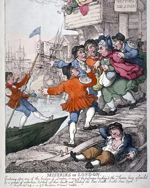 Miseries of London, 1812