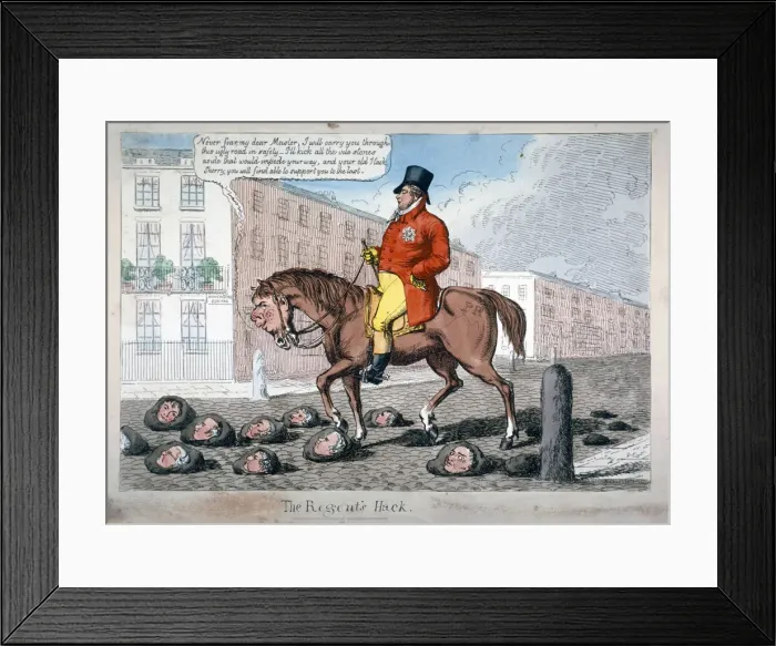 Framed Print : The Regents Hack, 1812 Framed Print : The Regents Hack, 1812