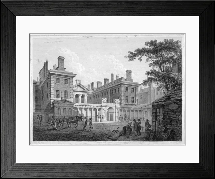 Framed Print : Admiralty, Whitehall, Westminster, London, 1796. Artist Framed Print : Admiralty, Whitehall, Westminster, London, 1796. Artist
