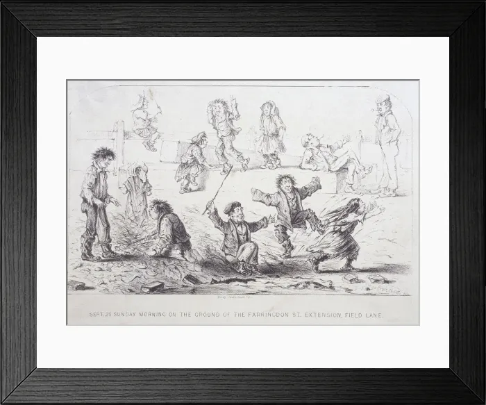 Framed Print : Field Lane Ragged School, London, 1853 Framed Print : Field Lane Ragged School, London, 1853