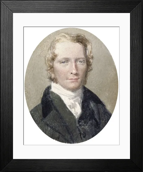 Framed Print : Edward Duncombe, tradesman of Fleet Street, London, c1840 Framed Print : Edward Duncombe, tradesman of Fleet Street, London, c1840