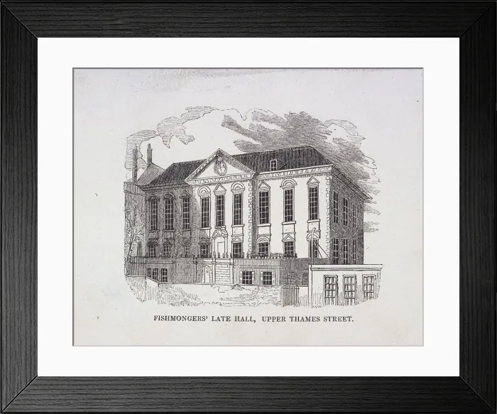 Framed Print : The Monument and Fish Street Hill, London, 1798 Framed Print : The Monument and Fish Street Hill, London, 1798