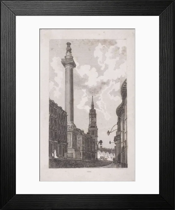 Framed Print : Fleet Street and Chancery Lane, London, c1840 Framed Print : Fleet Street and Chancery Lane, London, c1840
