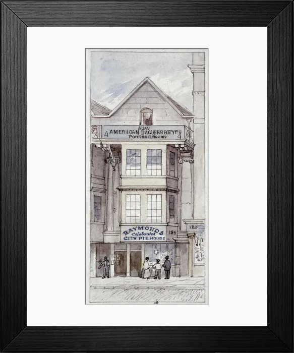 Framed Print : Raymonds City Pie House, Fleet Street, London, c1820. Artist: James Findlay Framed Print : Raymonds City Pie House, Fleet Street, London, c1820. Artist: James Findlay