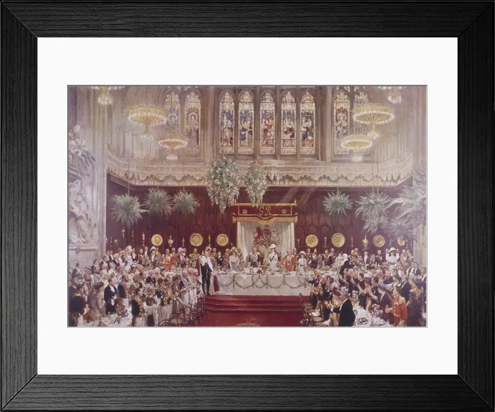 Framed Print : The Guildhall, London, 1911 Framed Print : The Guildhall, London, 1911