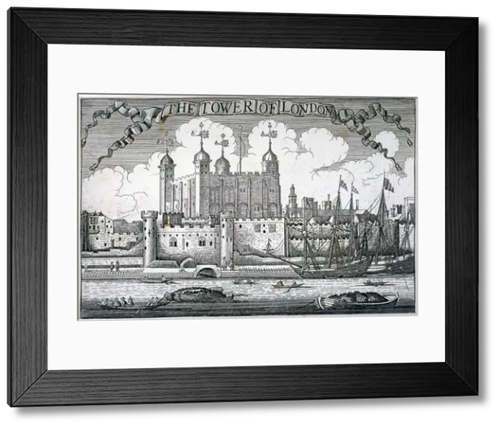 Framed Print : Tower of London, c1800(?)