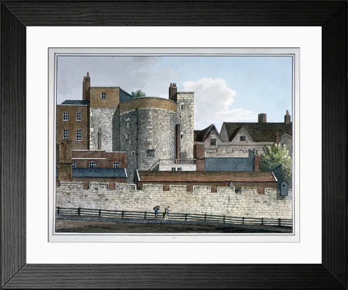 Framed Print : Beauchamp Tower, Tower of London, 1801. Artist: Charles Tomkins Framed Print : Beauchamp Tower, Tower of London, 1801. Artist: Charles Tomkins