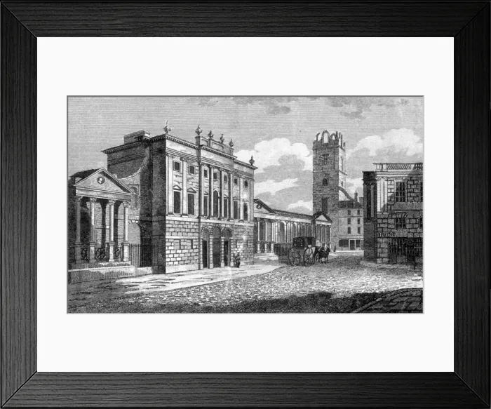 Framed Print : The Bank of England, City of London, 1806. Artist Framed Print : The Bank of England, City of London, 1806. Artist