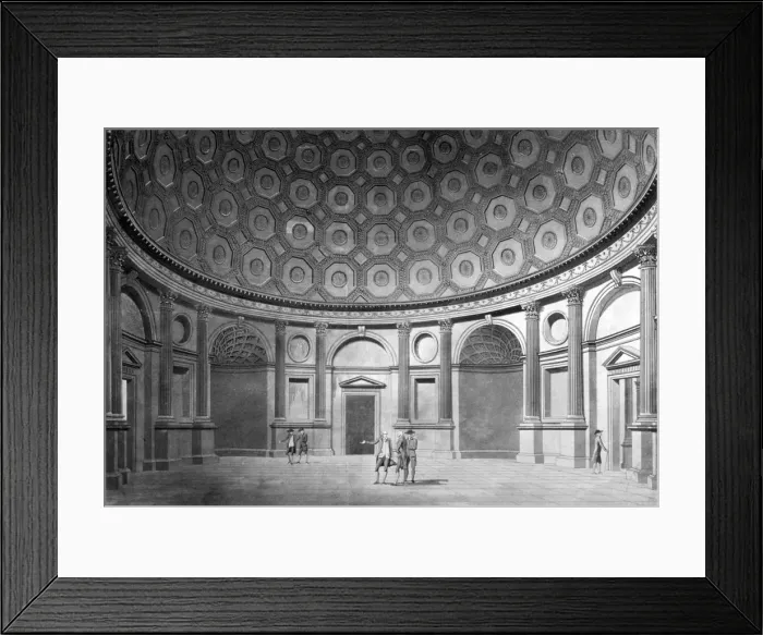 Framed Print : Interior view of the Brokers Exchange at the Bank of England, City of London, c1790 Framed Print : Interior view of the Brokers Exchange at the Bank of England, City of London, c1790