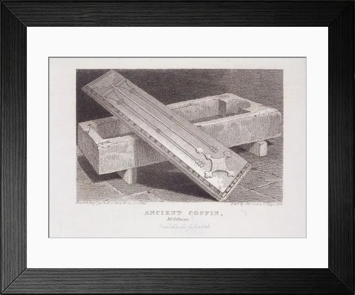 Framed Print : Guildhall, London, 1824. Artist: Henry Sargant Storer Framed Print : Guildhall, London, 1824. Artist: Henry Sargant Storer