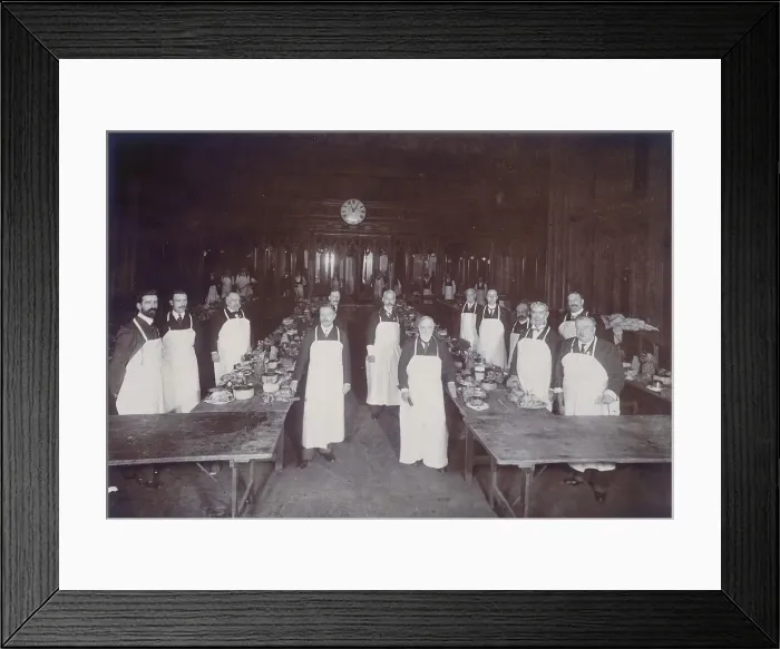 Framed Print : The Lord Mayors Dinner at Guildhall, London, c1900 Framed Print : The Lord Mayors Dinner at Guildhall, London, c1900