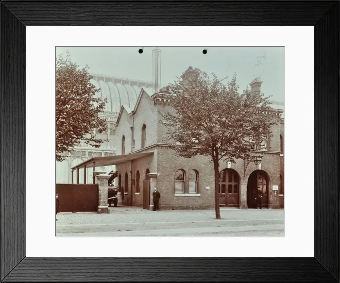 Framed Print : Sydenham Fire Station, Crystal Palace Parade, Lewisham, London, 1907 Framed Print : Sydenham Fire Station, Crystal Palace Parade, Lewisham, London, 1907