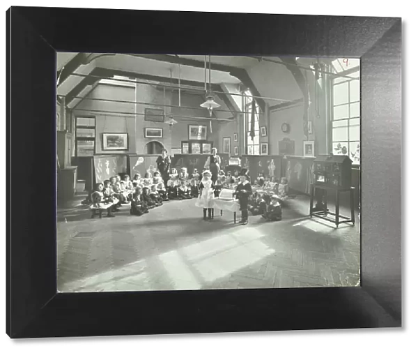 Recitation of The Sick Dolly, Flint Street School, Southwark, London, 1908