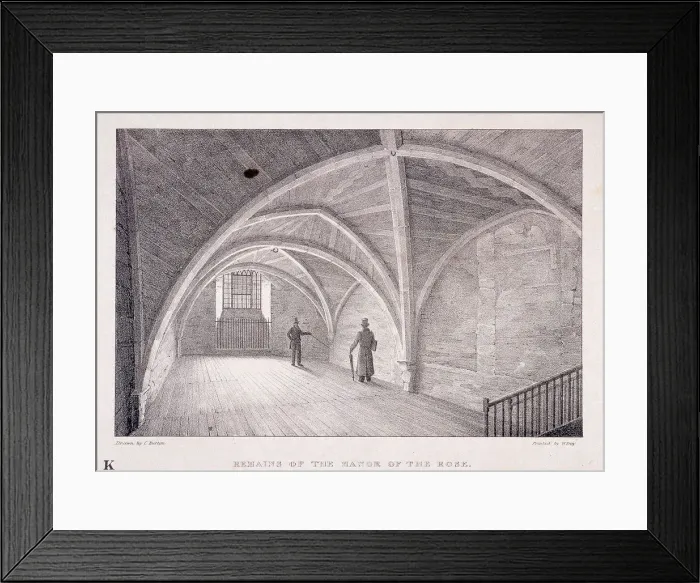 Framed Print : Laurence Pountney Hill, London, c1820. Artist: Charles Burton Framed Print : Laurence Pountney Hill, London, c1820. Artist: Charles Burton
