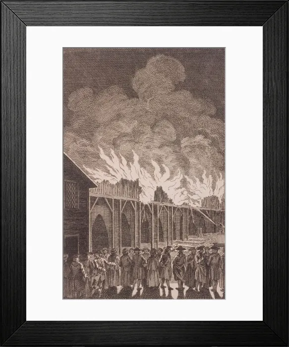 Framed Print : London Bridge (old), London, 1775. Artist: Charles Grignion Framed Print : London Bridge (old), London, 1775. Artist: Charles Grignion