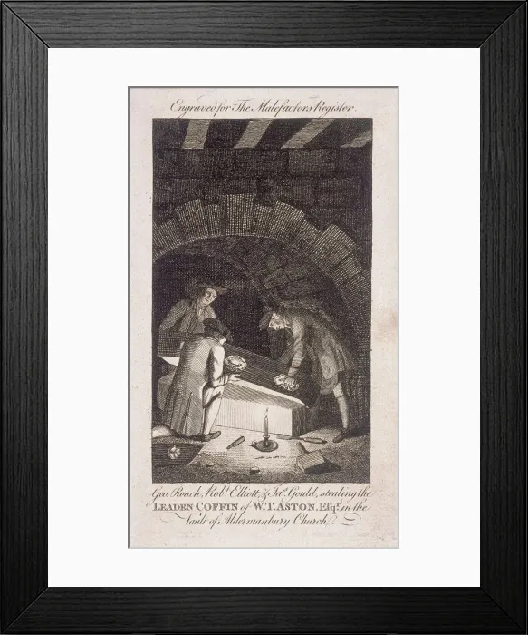 Framed Print : St Mary Aldermanbury, London, 1778 Framed Print : St Mary Aldermanbury, London, 1778