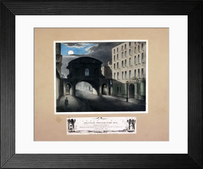 Framed Print : Temple Bar, London, 1837 Framed Print : Temple Bar, London, 1837