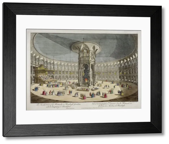 Framed Print : The Rotunda in Ranelagh Gardens, Chelsea, London, c1750. Artist: Thomas Bowles Framed Print : The Rotunda in Ranelagh Gardens, Chelsea, London, c1750. Artist: Thomas Bowles