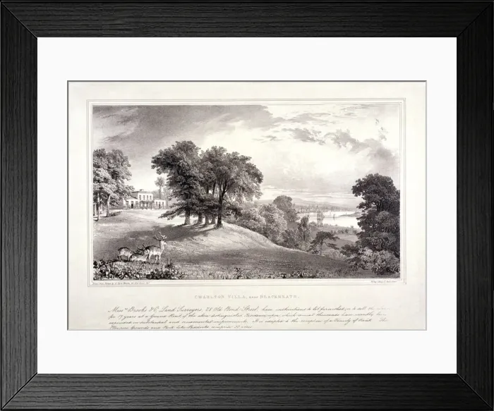 Framed Print : Charlton House near Blackheath, Greenwich, London, c1830. Artist: William Day Framed Print : Charlton House near Blackheath, Greenwich, London, c1830. Artist: William Day