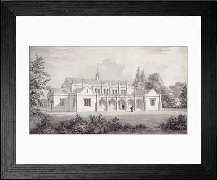 Framed Print : Camberwell, London, 1834. Artist: Frederick Mackenzie Framed Print : Camberwell, London, 1834. Artist: Frederick Mackenzie
