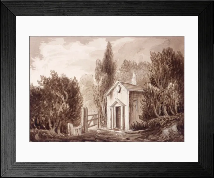 Framed Print : Dulwich, Camberwell, London, c1830 Framed Print : Dulwich, Camberwell, London, c1830
