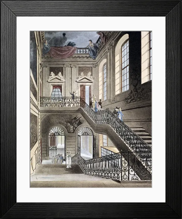 Framed Print : British Museum, Holborn, London, 1808. Artist: Augustus Charles Pugin Framed Print : British Museum, Holborn, London, 1808. Artist: Augustus Charles Pugin