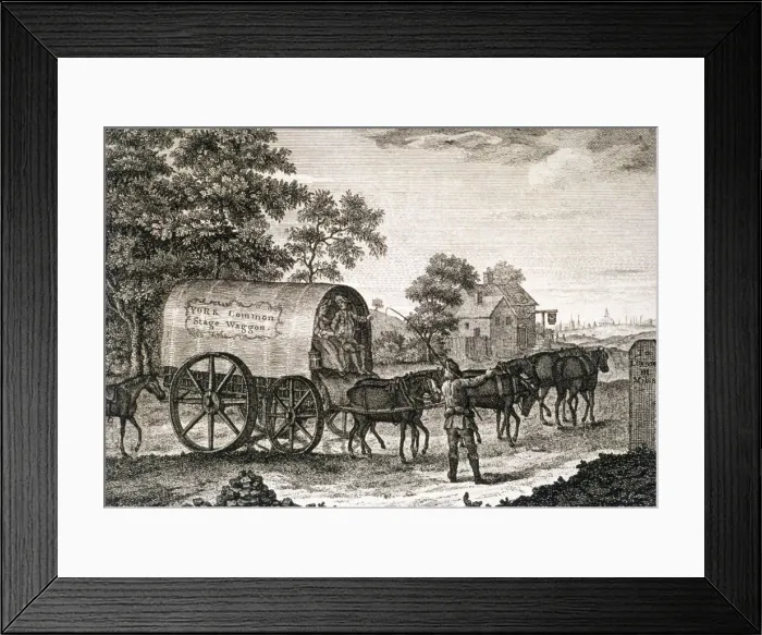 Framed Print : Holloway, Islington, London, c1800 Framed Print : Holloway, Islington, London, c1800