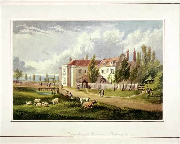 Copenhagen Fields, Islington, London, c1830