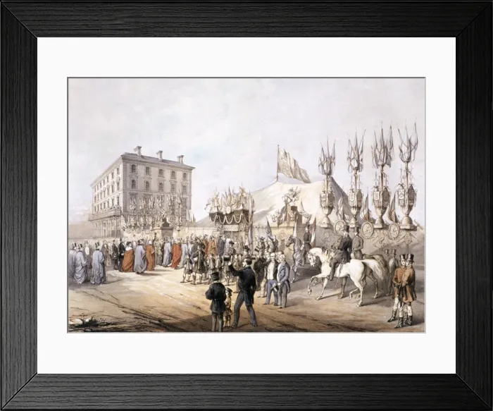 Framed Print : Copenhagen Fields, Islington, London, 1855. Artist: T Turner Framed Print : Copenhagen Fields, Islington, London, 1855. Artist: T Turner