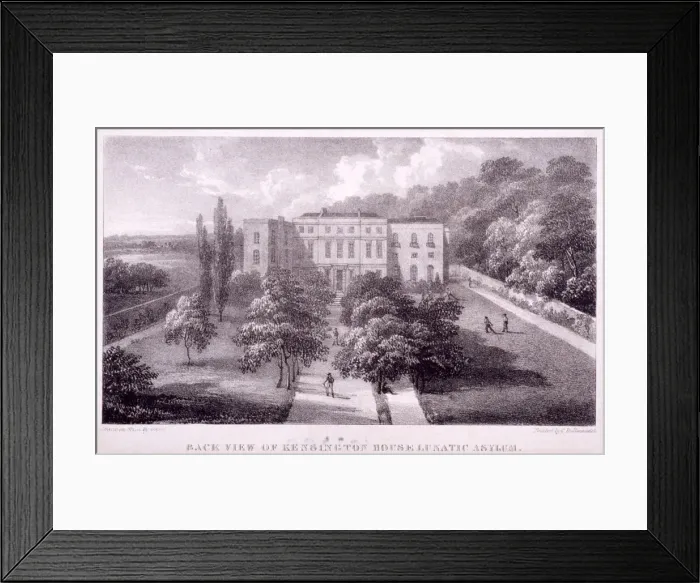 Framed Print : Kensington, London, c1830. Artist: William Gauci Framed Print : Kensington, London, c1830. Artist: William Gauci