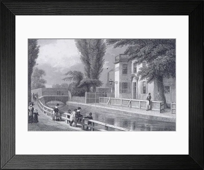 Framed Print : Sadlers Wells, Finsbury, London, c1820. Artist: J Garner Framed Print : Sadlers Wells, Finsbury, London, c1820. Artist: J Garner