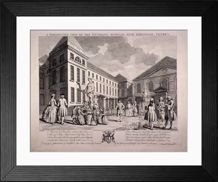 Framed Print : Guilford Street, St Pancras, London, 1749. Artist: Charles Grignion Framed Print : Guilford Street, St Pancras, London, 1749. Artist: Charles Grignion