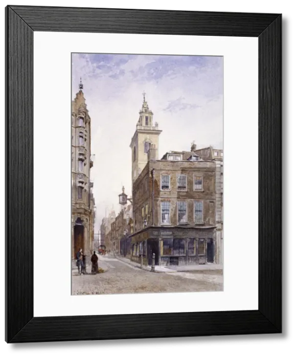 Framed Print : St James Garlickhythe, Upper Thames Street, London, 1882. Artist: John Crowther Framed Print : St James Garlickhythe, Upper Thames Street, London, 1882. Artist: John Crowther
