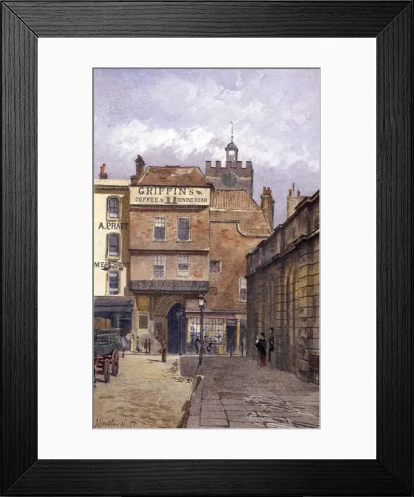 Framed Print : St Bartholomews Priory, London, 1881. Artist: John Crowther Framed Print : St Bartholomews Priory, London, 1881. Artist: John Crowther