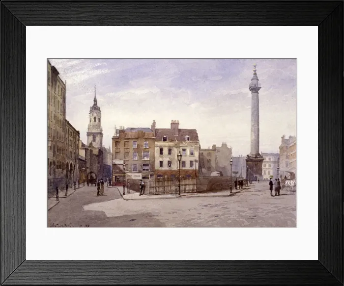 Framed Print : Billingsgate, London, 1888. Artist: John Crowther Framed Print : Billingsgate, London, 1888. Artist: John Crowther