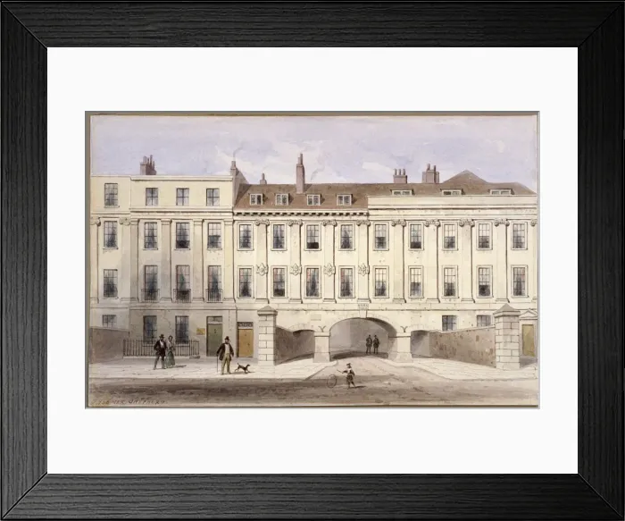 Framed Print : Lincolns Inn Fields, Holborn, London, c1835. Artist: Thomas Hosmer Shepherd Framed Print : Lincolns Inn Fields, Holborn, London, c1835. Artist: Thomas Hosmer Shepherd