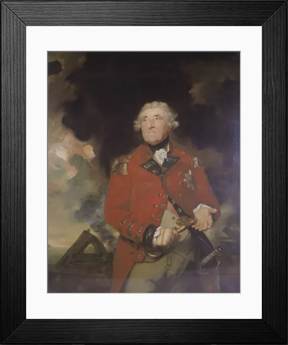 Framed Print : Lord Heathfield. c1809. Artist: Sir Joshua Reynolds Framed Print : Lord Heathfield. c1809. Artist: Sir Joshua Reynolds
