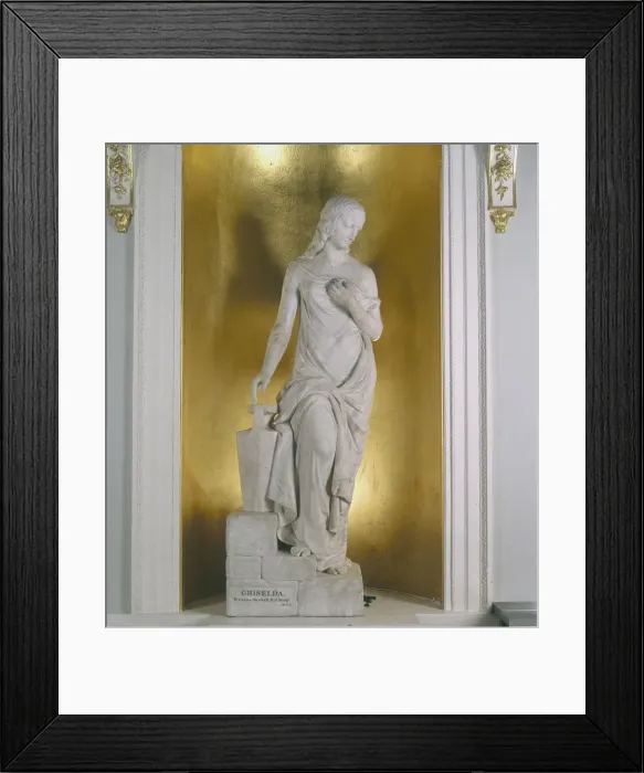Framed Print : Griselda. 1855. Artist: William Calder Marshall