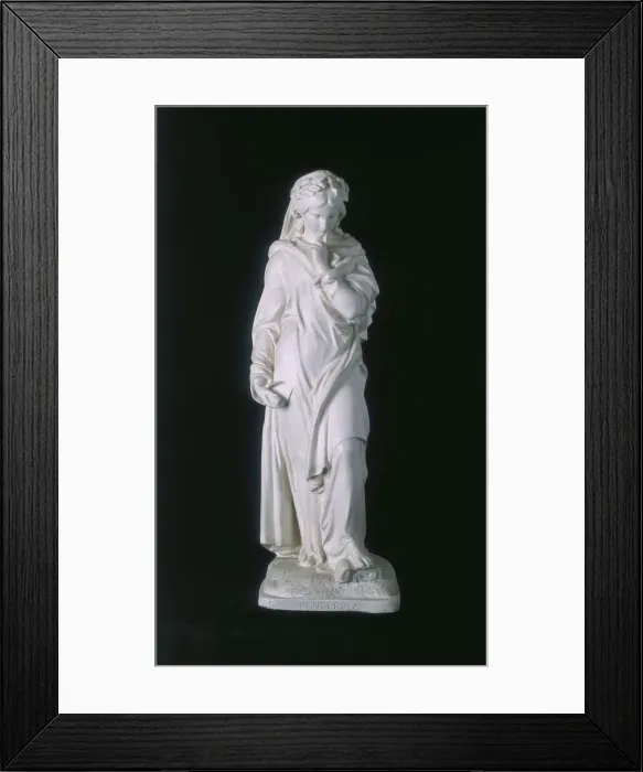 Framed Print : Penserosa. c1861. Artist: John Hancock Framed Print : Penserosa. c1861. Artist: John Hancock