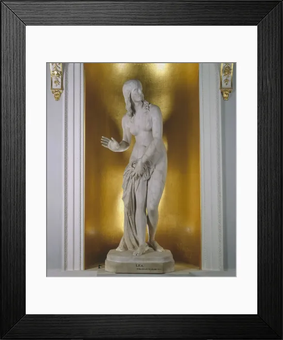 Framed Print : Leah. 1855. Artist: Patrick MacDowell