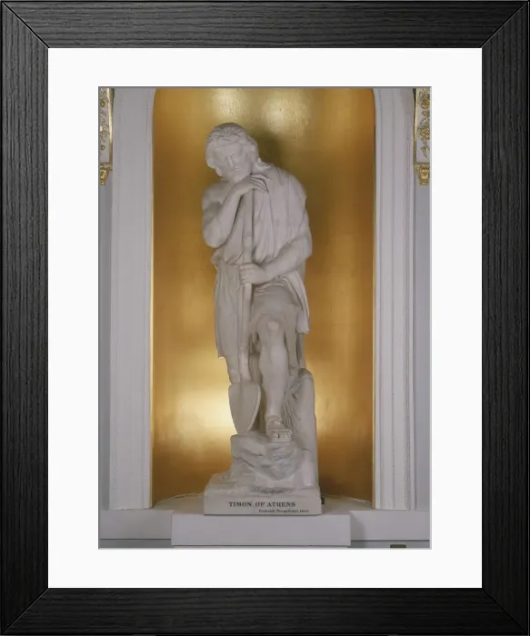 Framed Print : Timon of Athens. 1855. Artist: Frederick Thrupp Framed Print : Timon of Athens. 1855. Artist: Frederick Thrupp