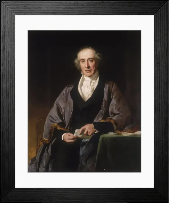 Framed Print : Thomas Corney, Deputy. 1850. Artist: John Preston Knight Framed Print : Thomas Corney, Deputy. 1850. Artist: John Preston Knight