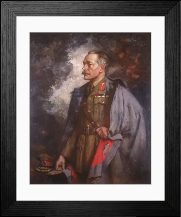 Framed Print : Field Marshall the Earl Haig, 1920. Artist: Albert Chevallier Tayler Framed Print : Field Marshall the Earl Haig, 1920. Artist: Albert Chevallier Tayler