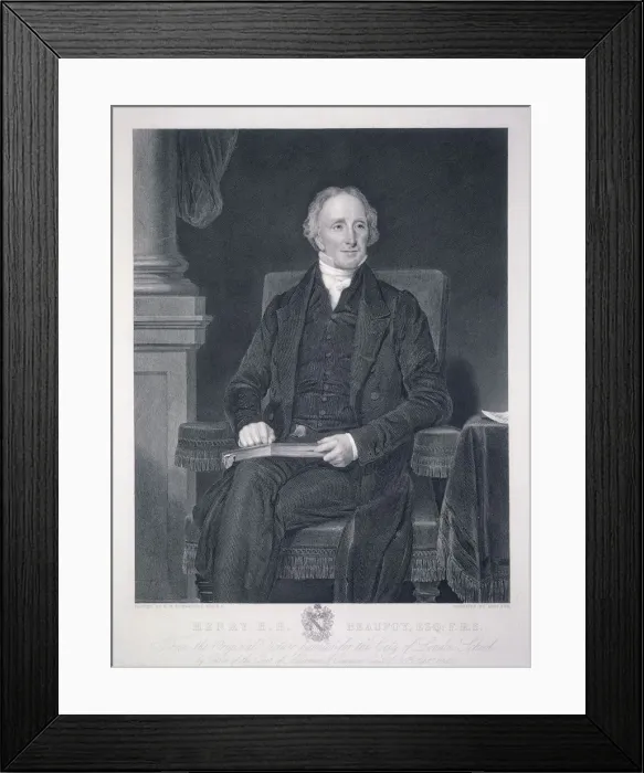Framed Print : Henry Benjamin Hanbury Beaufoy, c1848. Artist: Charles Fox Framed Print : Henry Benjamin Hanbury Beaufoy, c1848. Artist: Charles Fox