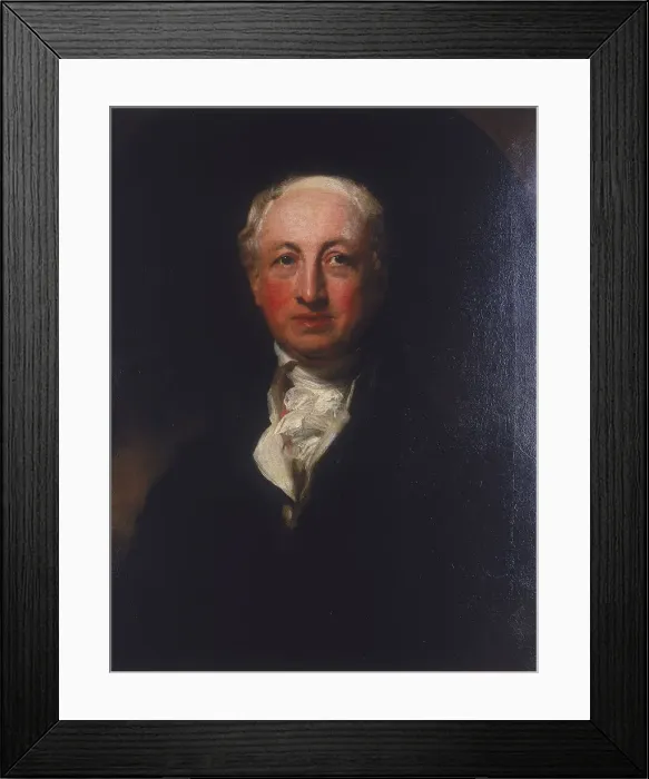 Framed Print : George Dance the Younger, 1798. Artist: Thomas Lawrence Framed Print : George Dance the Younger, 1798. Artist: Thomas Lawrence