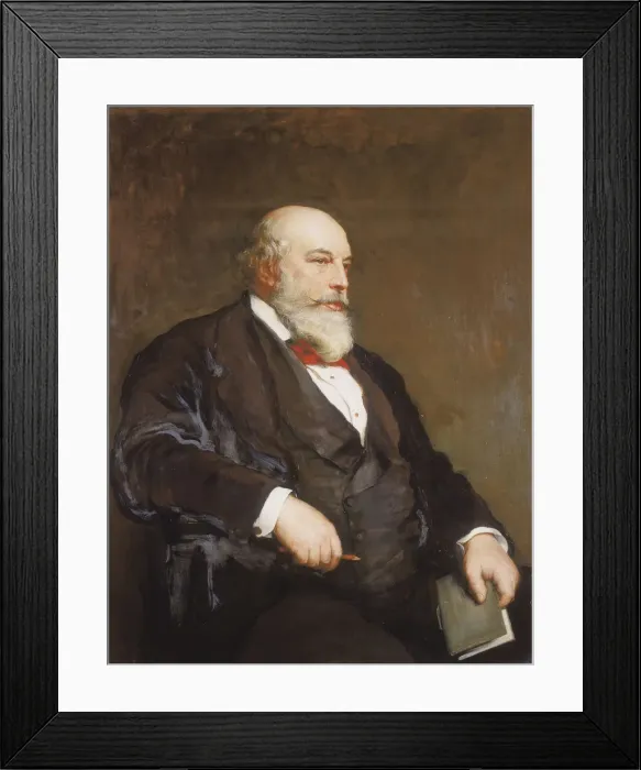 Framed Print : Sir Horace Jones, 1886. Artist: Walter William Ouless Framed Print : Sir Horace Jones, 1886. Artist: Walter William Ouless