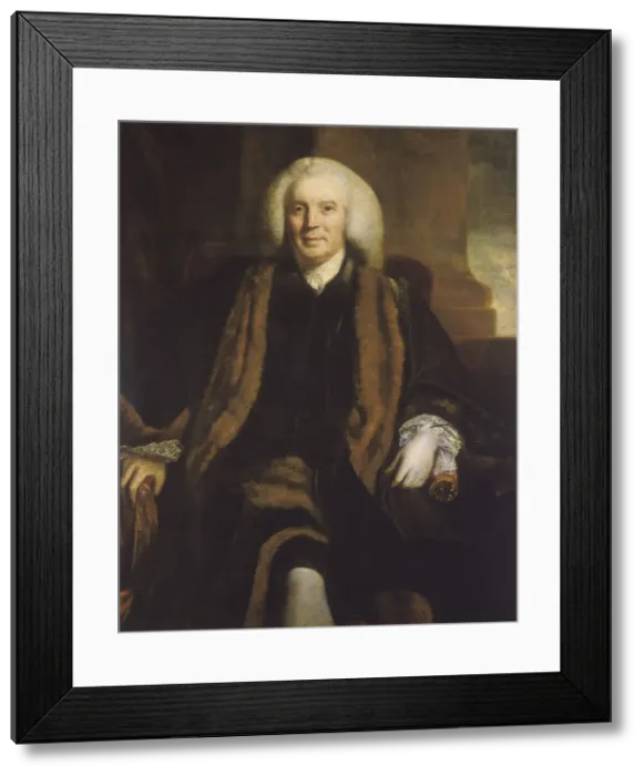 Framed Print : Sir Thomas Harrison, Chamberlain of London, 1758. Artist: Sir Joshua Reynolds Framed Print : Sir Thomas Harrison, Chamberlain of London, 1758. Artist: Sir Joshua Reynolds