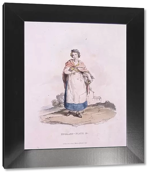 A match girl, Provincial Characters, 1813